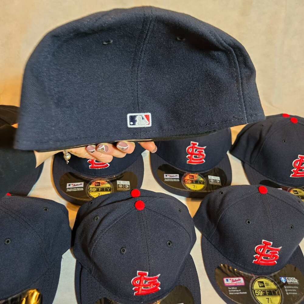 St. Louis Cardinals NewEra On-Field Authentic 59FIFTY Fitted Hat ALL SIZES - Picture 8 of 9